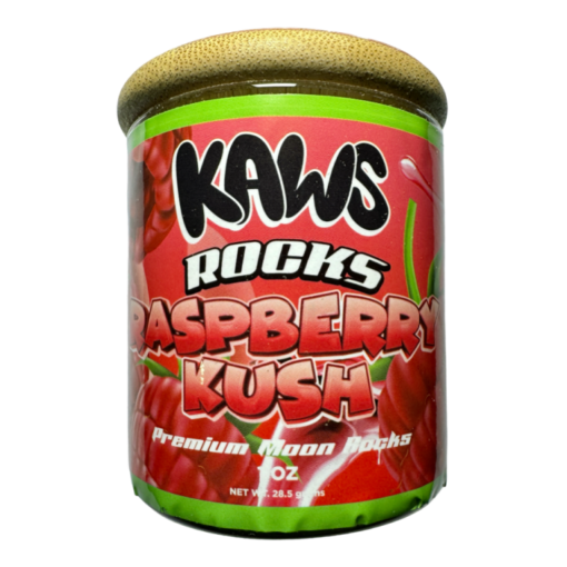 Kaws Rocks – Raspberry Kush 28g (1oz) – Berry Edition