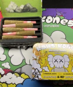 Authentic KAWS KONES PREROLLS BANANA KUSH